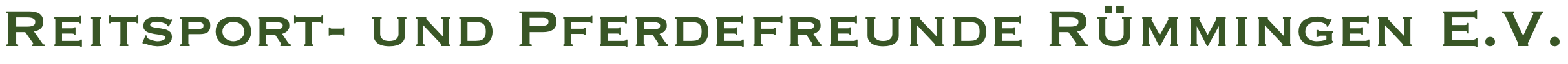Reitsport- und Pferdefreunde Rümmingen (RSPF)