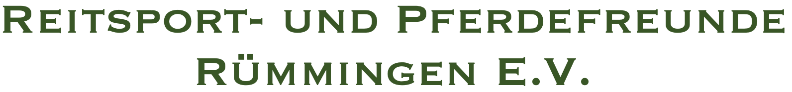Reitsport- und Pferdefreunde Rümmingen (RSPF)